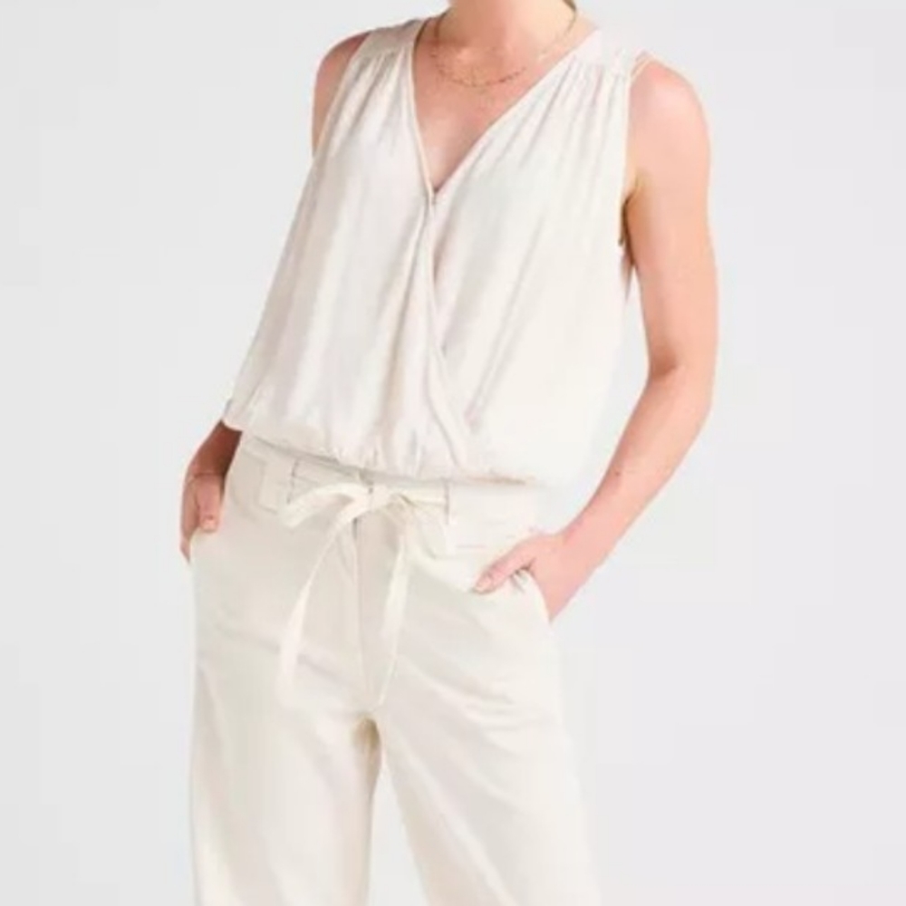 Splendid Lucia Solid Surplice Tank